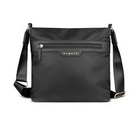 bugatti Mare 2.0 Schultertasche für Frauen, leichte Damen-Umhängetasche mittelgroß, schwarz