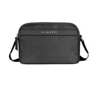 bugatti Mare 2.0 Schultertasche klein für Damen, leichte Cross-Body-Tasche für Frauen, schwarz
