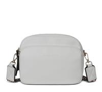 bugatti Mare 3.0 Crossbody Tasche für Damen, Umhängetasche mittelgroß aus Kunstleder, weiß