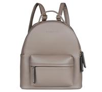 bugatti Mare 3.0 Damen-Rucksack aus Kunstleder, leichter Daypack für den Alltag & auf Reisen, taupe