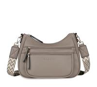 bugatti Mare 3.0 Umhängetasche für Damen mittelgroß, Schultertasche aus Kunstleder