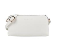 bugatti Mare 3.0 Umhängetasche für Damen aus Kunstleder, kleine Clutch mit Schulterriemen, weiß