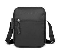 bugatti Mare Basic Schultertasche klein, Umhängetasche unisex mit verstellbarem Schulterriemen, schwarz