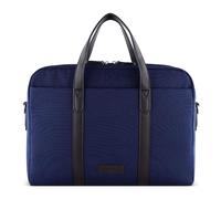 bugatti Maro Businesstasche groß, Herren-Aktentasche aus Polyester mit Laptopfach ca. 15", blau