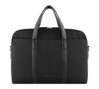 bugatti Maro Businesstasche groß, Herren-Aktentasche aus Polyester mit Laptopfach ca. 15", schwarz