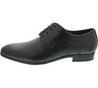 Bugatti Herren-Business-Schnürhalbschuh Mattia II Schwarz schwarz40