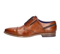 Bugatti Men - Herren Leder Business Schnürer cognac COGNAC - Gr. - EU 43