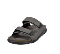 Bugatti Men - Herren Pantolette Boas grauKlett Grau - Gr. - EU 42