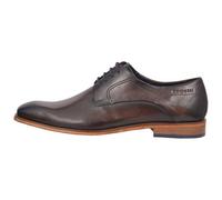 Bugatti Men - Herren Schnürschuh Milko braunledersohle dark brown - Gr. - EU 44
