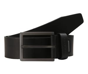 bugatti Men´s Leather Belt 3.5 W120 Black - kürzbar