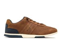 bugatti Mens Low Profile Casual Trainers Tan