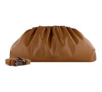 Bugatti Fashion Umhängetasche Mila große Pouch aus Kunstleder verstellbarer Schulterriemen Cognac