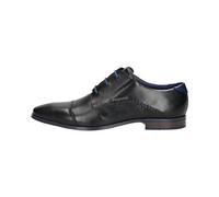bugatti Morino I Herren Schnürschuh Leder schwarz schwarz