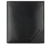 bugatti Nobile Hochformatbörse aus echtem Leder - kleine Geldbörse RFID Schutz, schwarz