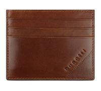 bugatti Nobile Kreditkartenetui RFID Schutz Leder 10 cm cognac (491250-07) braun
