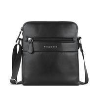 bugatti Nome Umhängetasche Leder 19 cm schwarz