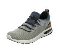 bugatti man Herren sportliche Schnürer, Männer Schnürhalbschuhe,lace-up Shoes,Schnuerschuhe,Schnuerer,Freizeit,beige/Dark Grey (5211),46 EU/EU UK