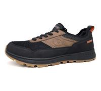 bugatti Pampa Herrenschuhe Sneaker Low Schwarz Freizeit, Schuhgröße:42 EU