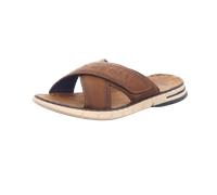 Bugatti - Pantoletten mit Fußbett braun - Gr. - 43