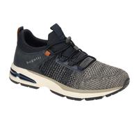 bugatti man Herren Low-Top Sneaker, Männer Sneaker, Wechselfußbett,maennlich,Men,Halbschuhe,straßenschuhe,Turnschuhe,Blue/Taupe (4114),44 EU/EU UK