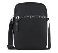 bugatti Passion “Pure Schultertasche mit Sicherheitsöse, Umhängetasche aus recyceltem PET in schwarz