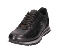 bugatti Herren Low-Top Sneaker, Männer Halbschuhe, Wechselfußbett,schnürschuhe,schnürer,straßenschuhe,Strassenschuhe,schwarz (1000),44 EU / 9 UK