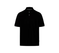 Poloshirt BUGATTI Gr. S, schwarz Herren Shirts Kurzarm mit körpernaher Passform (18801818-S)