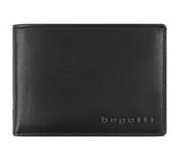 Bugatti Primo Geldbörse Leder 12 cm, Schwarz, Einheitsgröße