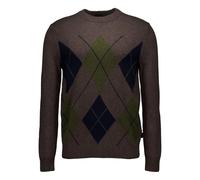 Bugatti - Pullover 1/1 Arm - - Knitwear - Herren - Braun - L