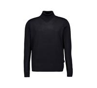 bugatti Pullover Herren Regular Fit Wolle schwarz, L