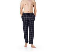 bugatti Pyjamahose Herren Baumwolle blau kariert, 58 (3XL)