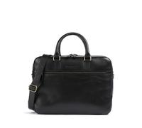 bugatti Remo große Aktentasche 15 Zoll, Businesstasche aus Leder, Arbeitstasche in schwarz