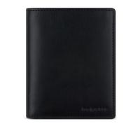 bugatti Remo Geldbörse RFID Schutz Leder 10 cm schwarz