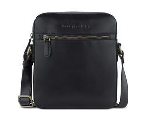 bugatti Remo kleine Schultertasche aus echtem Leder, Cross-Body Umhängetasche