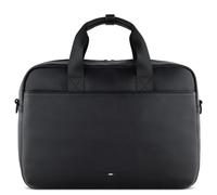 bugatti Rico Aktentasche, elegante Business-Tasche mit Laptopfach 15" in schwarz