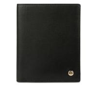 bugatti Roccia Upright Wallet with flap Black