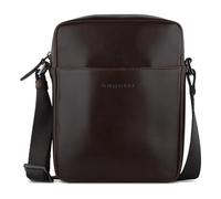 Bugatti Romano Umhängetasche dunkelbraun, Leder, Herren