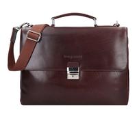 bugatti Romano Messenger Leder 40 cm Laptopfach braun