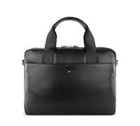 bugatti Romeo Aktentasche Leder 36 cm Laptopfach schwarz