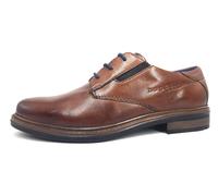 bugatti Herren Ruggiero Comfort Evo Oxford-Schuh, Cognac, 46 EU