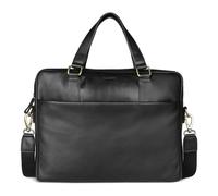 bugatti Ryan Aktentasche Leder 39 cm Laptopfach schwarz