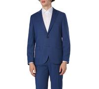 bugatti Sakko Herren Regular Fit Schurwoll-Stretch blau, 106