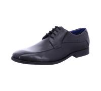 Bugatti Herren Businessschuhe Savio Evo Glattleder Derby Schnürer Schwarz 43