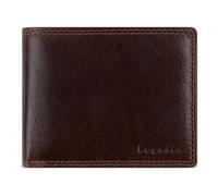 bugatti Savona Herren Geldbörse aus echtem Büffelleder, Portemonnaie mit RFID-Schutz, braun