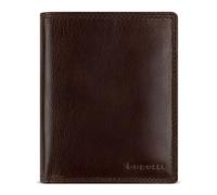 bugatti Savona Geldbörse aus vegetabilem Büffelleder, RFID-Portemonnaie Hochformat, Leder-Wallet für Herren, braun