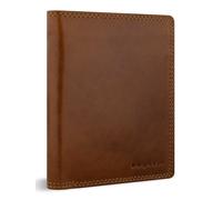 bugatti Savona Upright Wallet With Flap 8CC Cognac