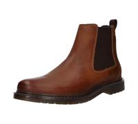 Chelseaboots BUGATTI, Herren, Gr. 42, braun (cognac), Leder, used, casual, Schuhe, Schlupfstiefel, Stiefelette, Herrenboots mit Wechselfußbett (70865808-42) cognac