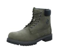 Bugatti Herren Mode-Stiefel Poleman 321-ANV30 Leder Taupe/Schwarz Größe 42