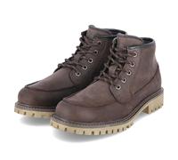 bugatti Herren Schlupfstiefel, Männer Stiefel Kaltfutter,Flacher Absatz,kaltgefüttert,Winterstiefel,Winterschuhe,Dark Brown (6100),43 EU/EU UK