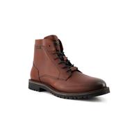 bugatti Schnürboots Herren Glattleder braun, 42 (8)